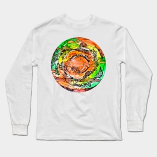 Papatuanuku Mother Earth Long Sleeve T-Shirt